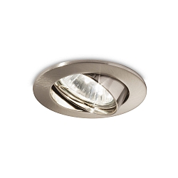 Lumi�re encastr�e SWING pivotant GU10 IP20, nickel