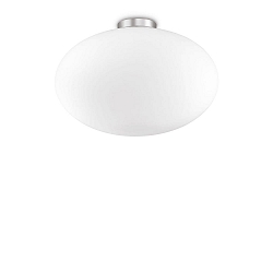 Ceiling luminaire CANDY PL1 D40, E27, �40cm, white