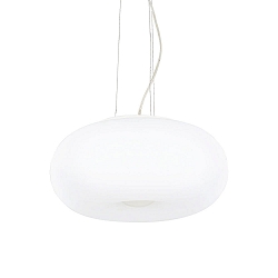 Luminaire à suspension ULISSE SP3 D42 3 flammes E27 IP20, blanche