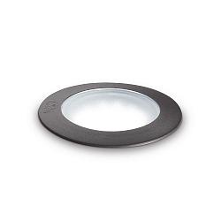 Projecteur encastr� GRAVITY PT ROUND SMALL / � 90MM rond, rigide, passable GU10 IP67, noir gradable