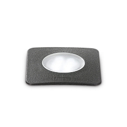 Projecteur encastr� GRAVITY PT SQUARE SMALL / 90MM rigide, carr�, passable GU10 IP67, noir gradable