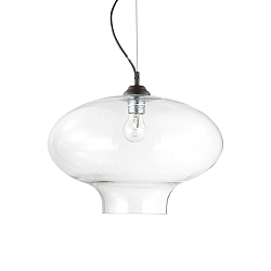 Luminaire à suspension BISTRO SP1 ROUND E27 IP20, transparent