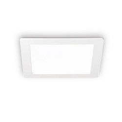 Lumière de surface GROOVE SQUARE 16.8CM carré, médium IP20, blanche 