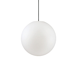 Luminaire suspendu d'ext�rieur SOLE � 40CM en forme de boule E27 IP44, blanc opale gradable