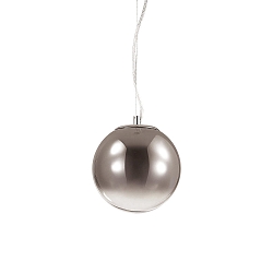 Luminaire à suspension MAPA D30 E27 IP20, chrome, dégager