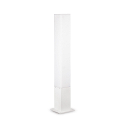 Lampadaire d’extérieur EDO OUTDOOR SQUARE GX53 IP44, blanche