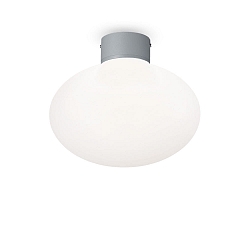 Plafonnier ext�rieur CLIO sans abat-jour E27 IP44, gris