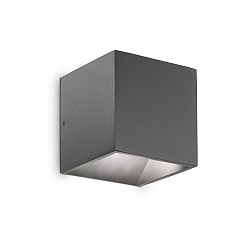 Luminaire mural d�ext�rieur RUBIK-AP1 � 1 flamme IP44, anthrazit, rev�tement en poudre