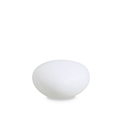 Objet d'�clairage SASSO avec prise de courant E27 IP44, blanc opale
