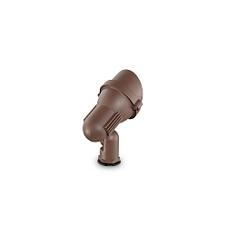 Lampe à broche TERRA SMALL pivotant GU10 IP65, marron café