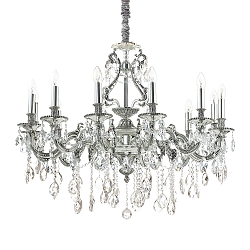 Lustre GIOCONDA 12 flammes E14 IP20, or