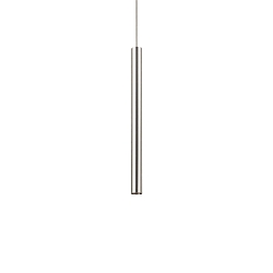 Luminaire � suspension ULTRATHIN ROUND IP20, chrome, brillant 