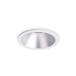 Plafonnier encastr� GAME TRIM ROUND 85MM rond, rigide, UGR < 19, on/off IP40/IP20, blanche 