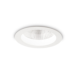 Lumière encastrée BASIC ACCENT IP44, blanc mat