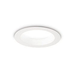 Lumière encastrée BASIC WIDE IP44, blanc mat