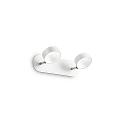 Applique et plafonnier OBY � 2 flammes IP20, blanche