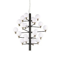 Luminaire à suspension COPERNICO 20 flammes G9 IP20