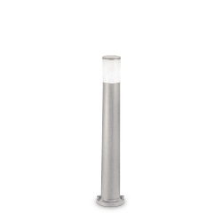 Outdoor floor luminaire AMELIA, IP55, height 80cm / Ø 15.5cm, incl. E27 LED 8W 4000K, grey