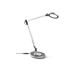 Lampe de table FUTURA avec bras articul� IP20, aluminium gradable