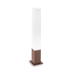 Lampadaire d’extérieur EDO OUTDOOR SQUARE GX53 IP44, marron café