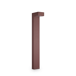 Lampadaire d'extérieur SIRIO BIG G9 IP44, marron café, revêtement en poudre