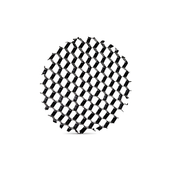 Filtre en nid d'abeille QUICK, noir 