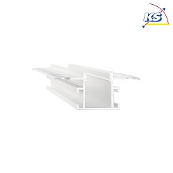 Profil d'installation SLOT RECESSED TRIMLESS, blanche