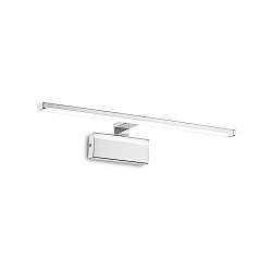 Luminaire de miroir ALMA court IP20, chrome, brillant