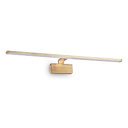 Luminaire de miroir ALMA langue IP20, laiton antique, bruni