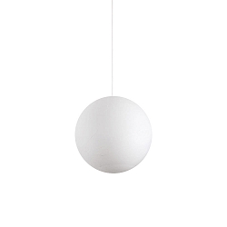 Luminaire à suspension CARTA SP1 médium E27 IP20, blanche, blanc mat