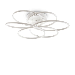 Applique et plafonnier KAROL IP20, blanche
