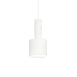 Luminaire à suspension HOLLY à 1 flamme E27 IP20, blanche, revêtement en poudre