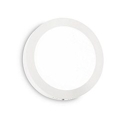 LED wall / ceiling luminaire UNIVERSAL ROUND, Ø 40cm, 36W 3000K 3060lm, white
