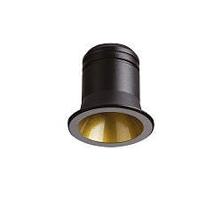 Lumi�re encastr�e VIRUS IP20, or, noir 