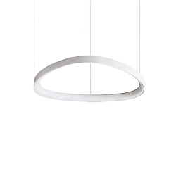 Luminaire à suspension GEMINI 610 rond, réglable IP20, blanche