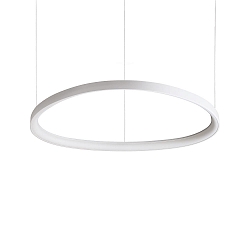 Luminaire à suspension GEMINI 810 rond, réglable IP20, blanche