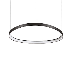 Luminaire à suspension GEMINI 810 rond, réglable IP20, noir