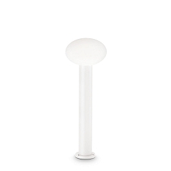 Luminaire d'allées CLIO 1 à 1 flamme, sans abat-jour E27 IP44, blanche