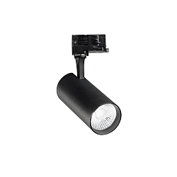 LED 3-phase Track spot FOX BIG, 25W 3000K 2500lm 35�, black