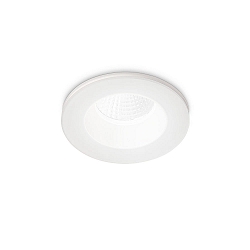 Plafonnier encastr� ROOM-65 rond IP65, blanche