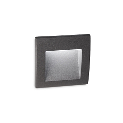 Luminaire d'encastrement mural  WIRE FI D9 Bas, asym�trique, commutable IP65, anthrazit 