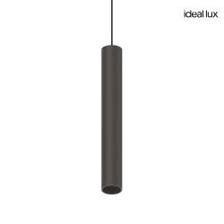 pendant luminaire EGO LED with switch, with adapter LED IP20, black