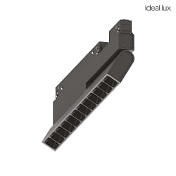 linear luminaire EGO FLEXIBLE ACCENT LED on/off IP20, black 13W 1300lm 3000K 28.3cm