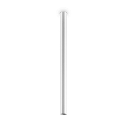 Luminaire de plafond LOOK PL1 H95 cylindrique, on/off GU10 IP20, blanc mat 