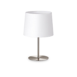 Lampe de table SET UP 235 E27 IP20, nickel