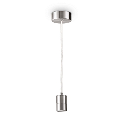 Luminaire à suspension SET UP réglable E27 IP20, nickel