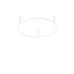 LED ceiling luminaire ORACLE SLIM, Ø 50cm, 30W 3000K 2350lm, white / opal