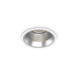 Plafonnier encastré OFF 110 rond IP20, blanche