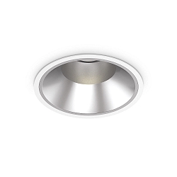 Plafonnier encastré OFF 218 rond IP20, blanche