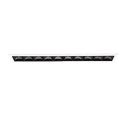 Plafonnier encastr� LIKA D27 FI RECESSED TRIM 10 flammes, on/off, avec bordures IP20, blanc mat 